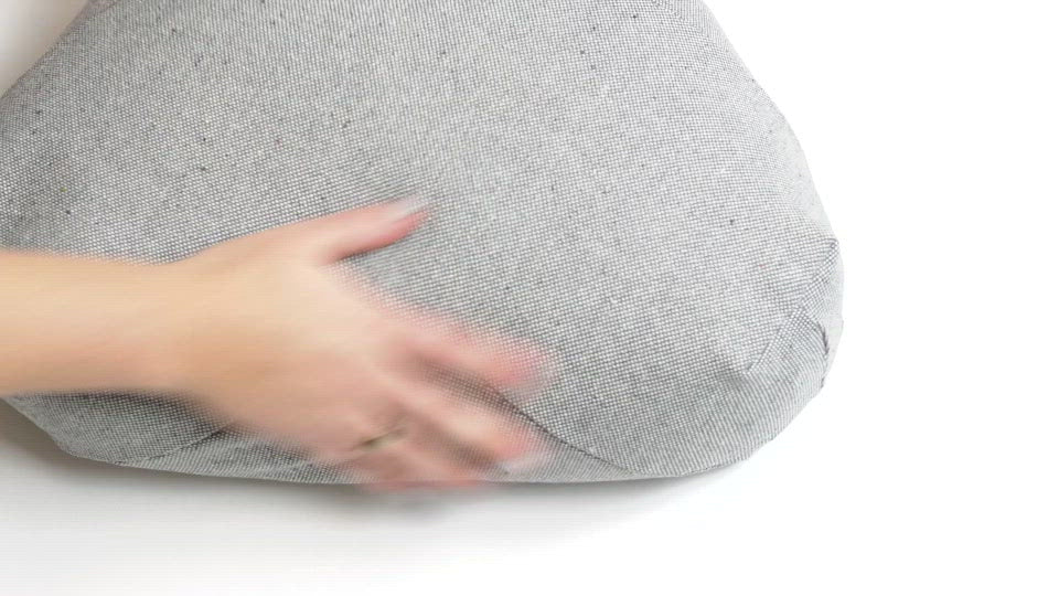 Ash Grey Meditation cushion Set - project full - video