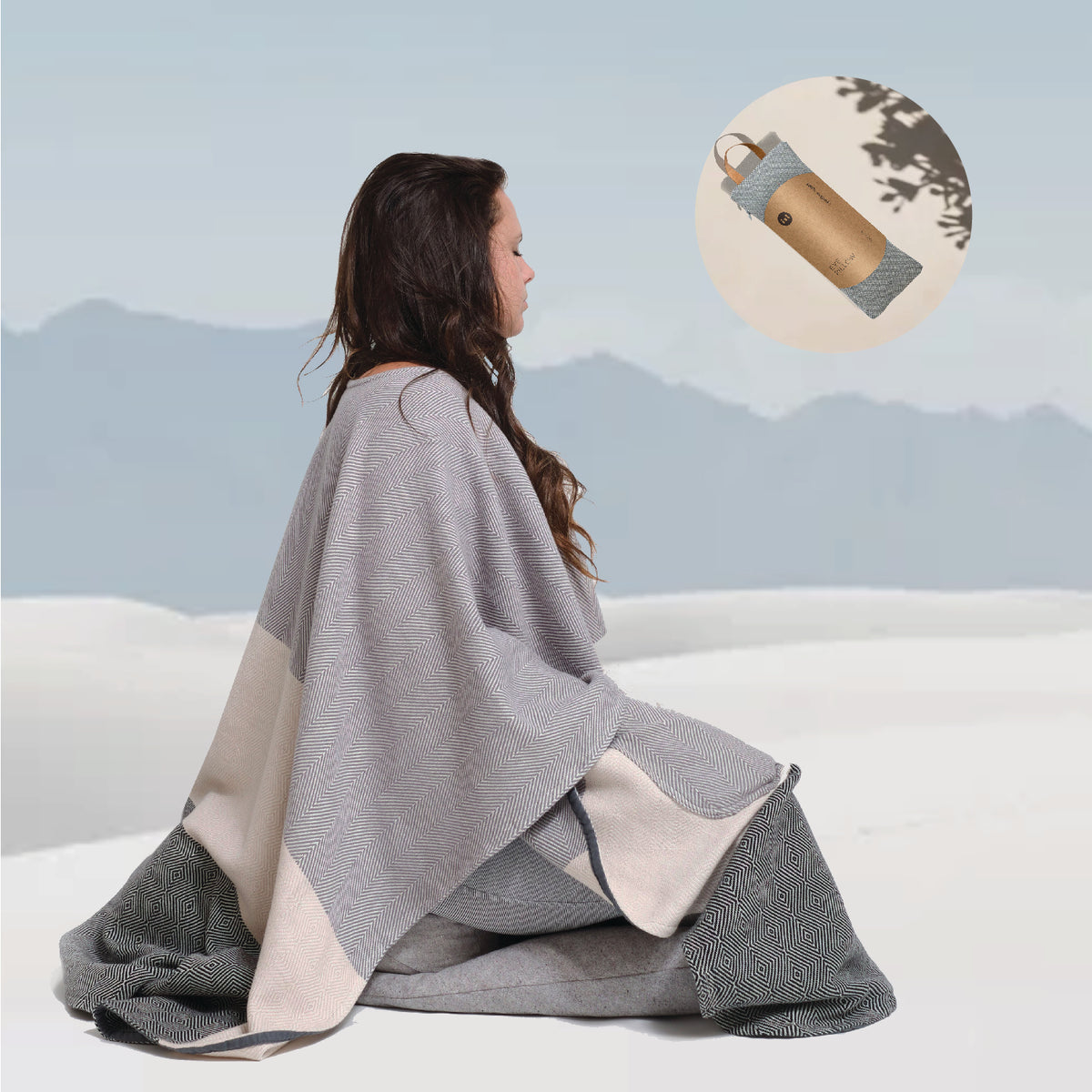 SALE* Meditation Blanket & Eye Pillow Bundle – project full